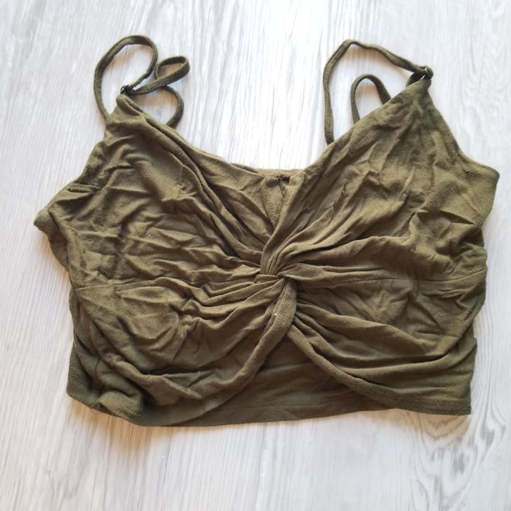 Bershka Crop Tank Top